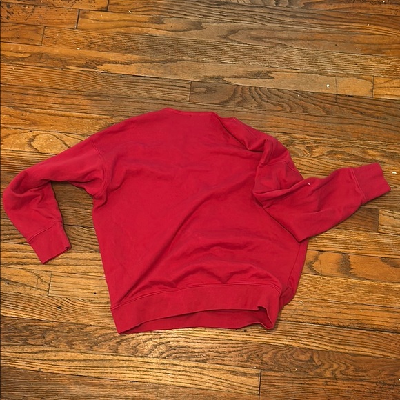 J.Crew Women's Hot Pink V-Neck Faux Wrap Sweater size Medium - Picture 6 of 6